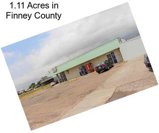 1.11 Acres in Finney County