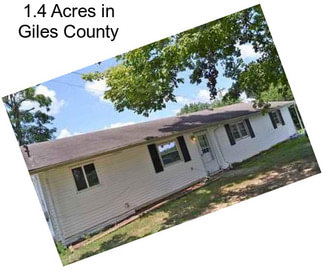 1.4 Acres in Giles County