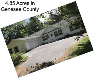 4.85 Acres in Genesee County