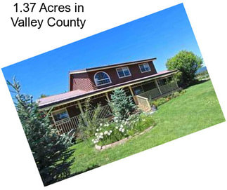 1.37 Acres in Valley County