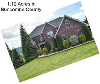 1.12 Acres in Buncombe County