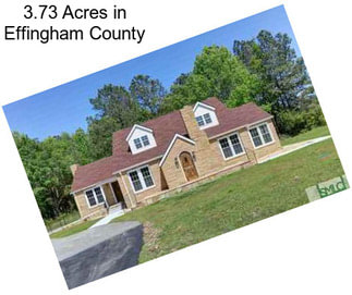 3.73 Acres in Effingham County