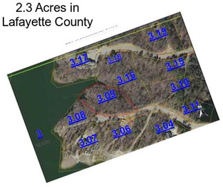 2.3 Acres in Lafayette County