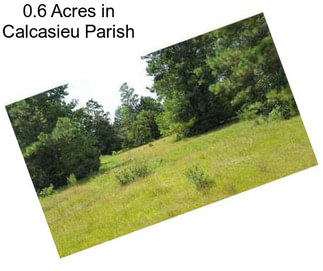 0.6 Acres in Calcasieu Parish