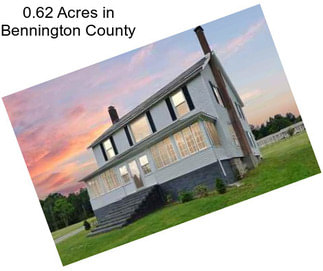0.62 Acres in Bennington County