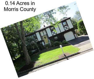 0.14 Acres in Morris County