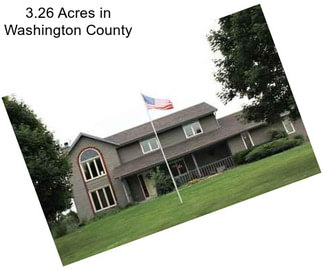 3.26 Acres in Washington County