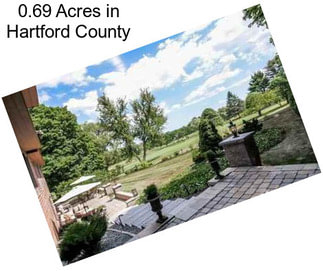 0.69 Acres in Hartford County