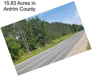 15.83 Acres in Antrim County