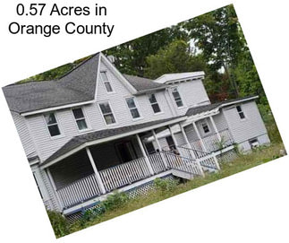 0.57 Acres in Orange County