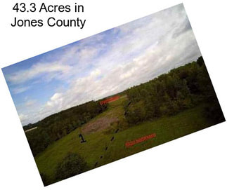 43.3 Acres in Jones County