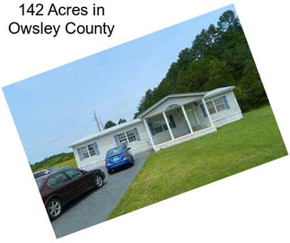 142 Acres in Owsley County