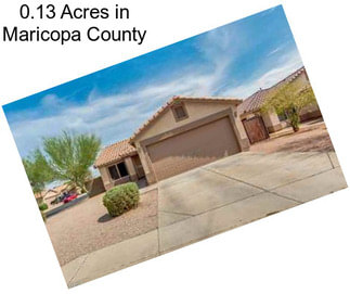 0.13 Acres in Maricopa County