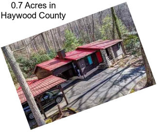 0.7 Acres in Haywood County