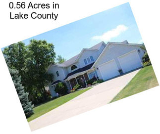 0.56 Acres in Lake County