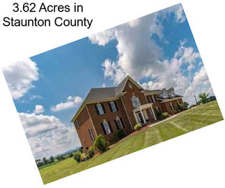 3.62 Acres in Staunton County
