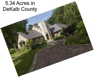 5.34 Acres in DeKalb County