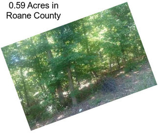 0.59 Acres in Roane County