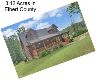 3.12 Acres in Elbert County