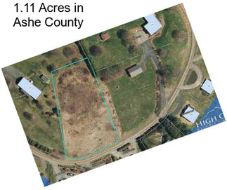 1.11 Acres in Ashe County