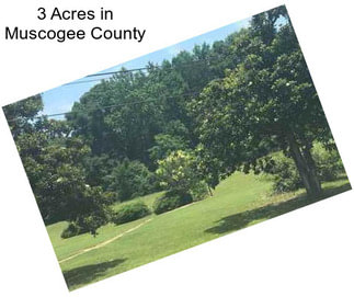 3 Acres in Muscogee County