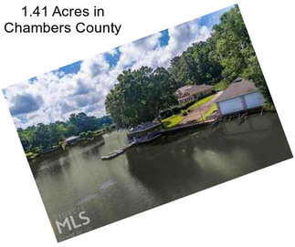 1.41 Acres in Chambers County