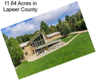 11.64 Acres in Lapeer County