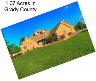 1.07 Acres in Grady County