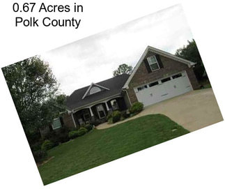 0.67 Acres in Polk County