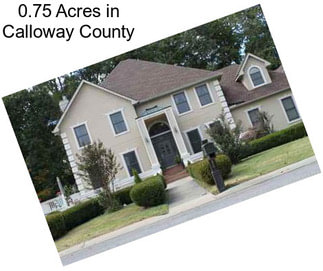 0.75 Acres in Calloway County