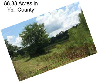 88.38 Acres in Yell County