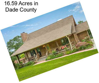 16.59 Acres in Dade County