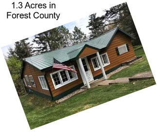 1.3 Acres in Forest County