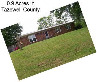 0.9 Acres in Tazewell County