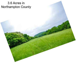 3.6 Acres in Northampton County