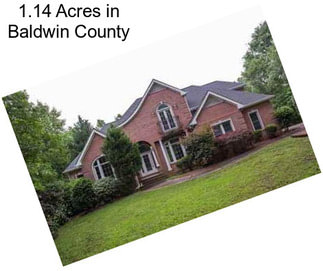 1.14 Acres in Baldwin County
