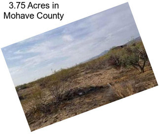 3.75 Acres in Mohave County