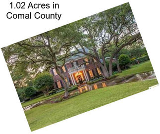 1.02 Acres in Comal County