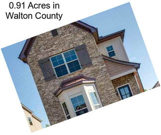 0.91 Acres in Walton County