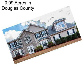 0.99 Acres in Douglas County