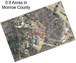 0.9 Acres in Monroe County