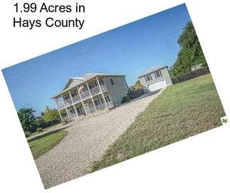 1.99 Acres in Hays County