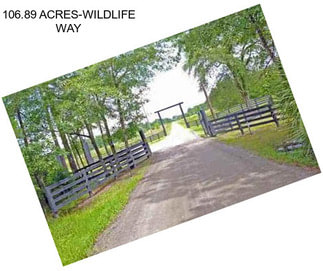 106.89 ACRES-WILDLIFE WAY