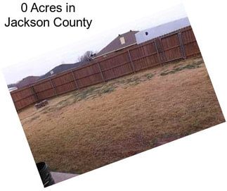0 Acres in Jackson County