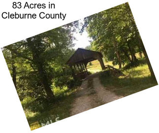 83 Acres in Cleburne County