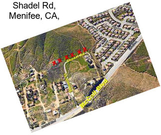 Shadel Rd, Menifee, CA,