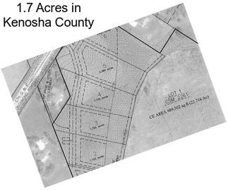 1.7 Acres in Kenosha County