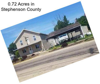 0.72 Acres in Stephenson County