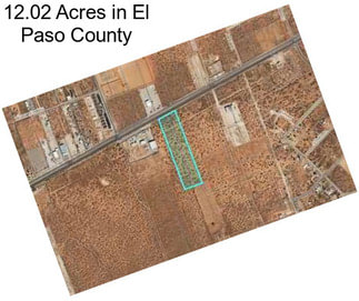 12.02 Acres in El Paso County