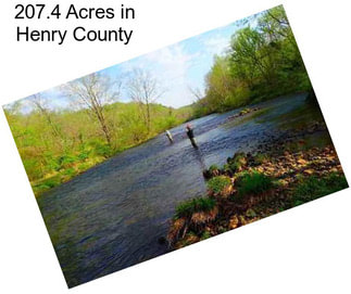 207.4 Acres in Henry County